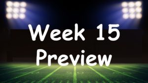 【Week15】シーズンも大詰め!プレーオフ争いの行方は??