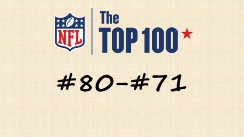 【NFL Top100 in2020】選手達が決めるランキング100! 80位~71位