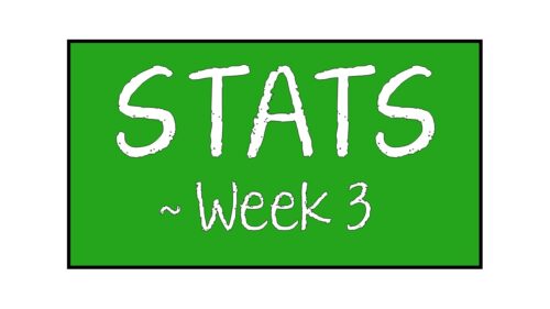 【スタッツ】Week3までの個人成績まとめ